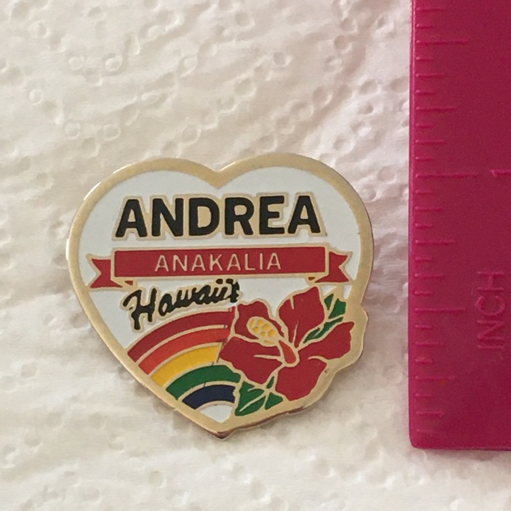 Andrea name pin